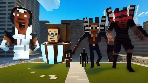 Mod Skibidi Toilet Minecraft screenshot 1