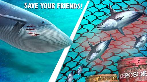 Blue Whale Simulator - Game screenshot 3