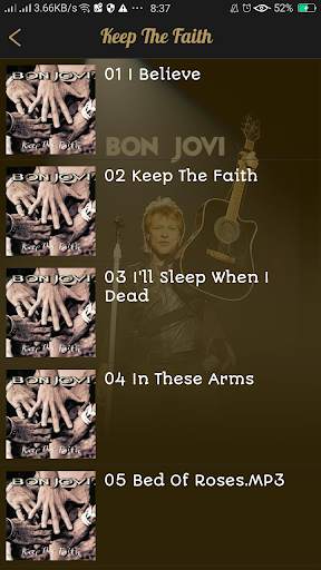 Bon Jovi Songs Collection screenshot 2