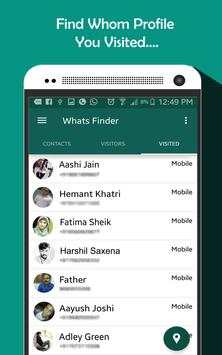 Who Visit My Profile? - Whats Finder for WhatsApp screenshot 2