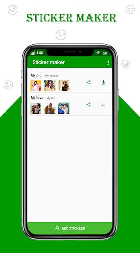 Stickers Maker - Personal stickers for WhatsApp screenshot 1