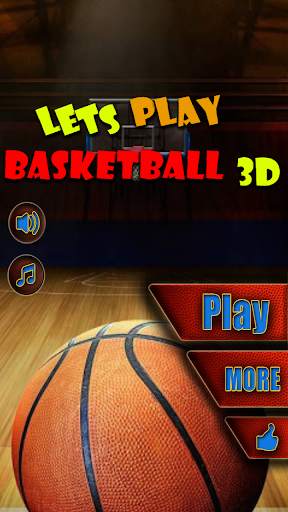 Lets Play Basketball 3D screenshot 1