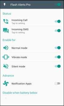 Flash Alerts Pro screenshot 1