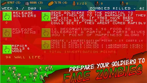 Zombie Survival Camp Pixel screenshot 6