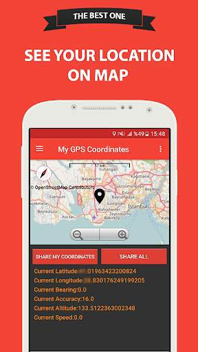 My GPS Coordinates screenshot 2