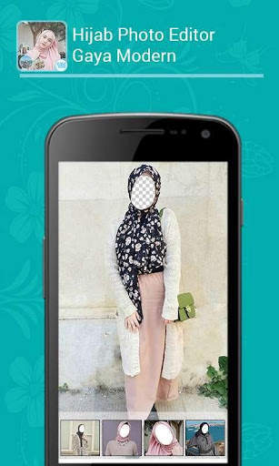 Hijab Photo Editor Gaya Modern screenshot 2