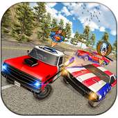 SuperHero Asphalt Stunt Car : Color Racing Cars🏎 logo