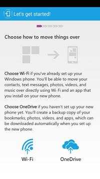 Switch to Windows Phone screenshot 1