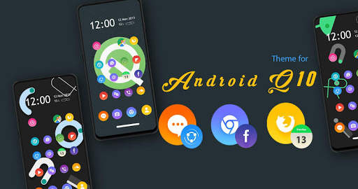 Theme for Android Q / Android 10 screenshot 2