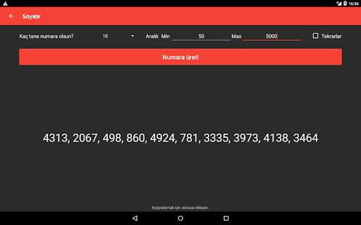 Randomizer  Rastgele Seçim Yapıcı - Karar Verici screenshot 20