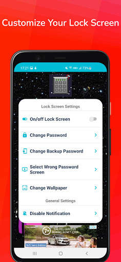 AmongLock - Reactor Lock Screen for Among Us Real 4 تصوير الشاشة