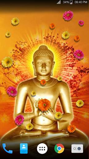 HD Lord Buddha Live Wallpaper 5 تصوير الشاشة