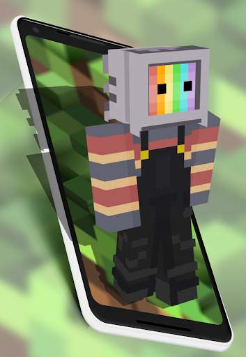 Skins TV Head For Minecraft screenshot 1