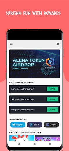Alena Browser - Earn Crypto screenshot 6