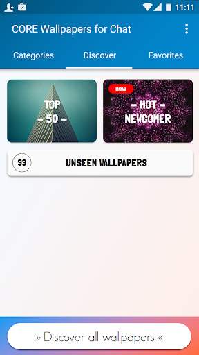 Wallpapers for chats - CORE screenshot 3