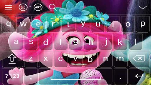Trolls world tour keyboard screenshot 4
