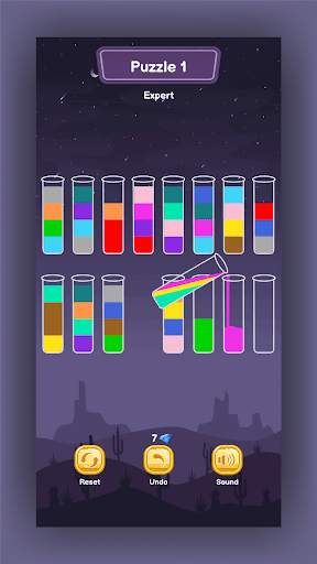 Water Sort - Color Sort Puzzle screenshot 1