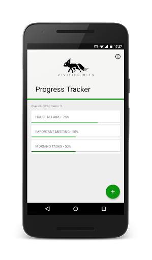 Progress Tracker screenshot 1