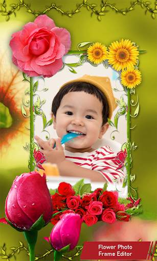 Beautiful Flower Photo Frame Editor Application screenshot 7