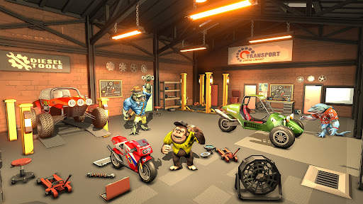 City Animal Car Driving Game screenshot 2