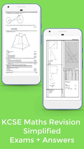 KCSE MATHEMATICS MOCK PASTPAPERS  MARKING SCHEMES screenshot 6