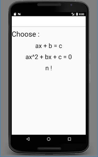 Solve equation 1 تصوير الشاشة