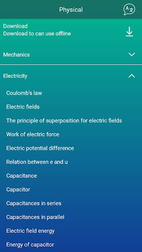 HiEdu - Physical Formula screenshot 3