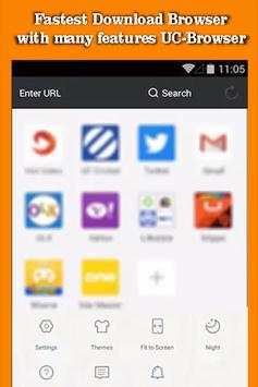 Free UC Browser Fast Download Best Advice screenshot 2