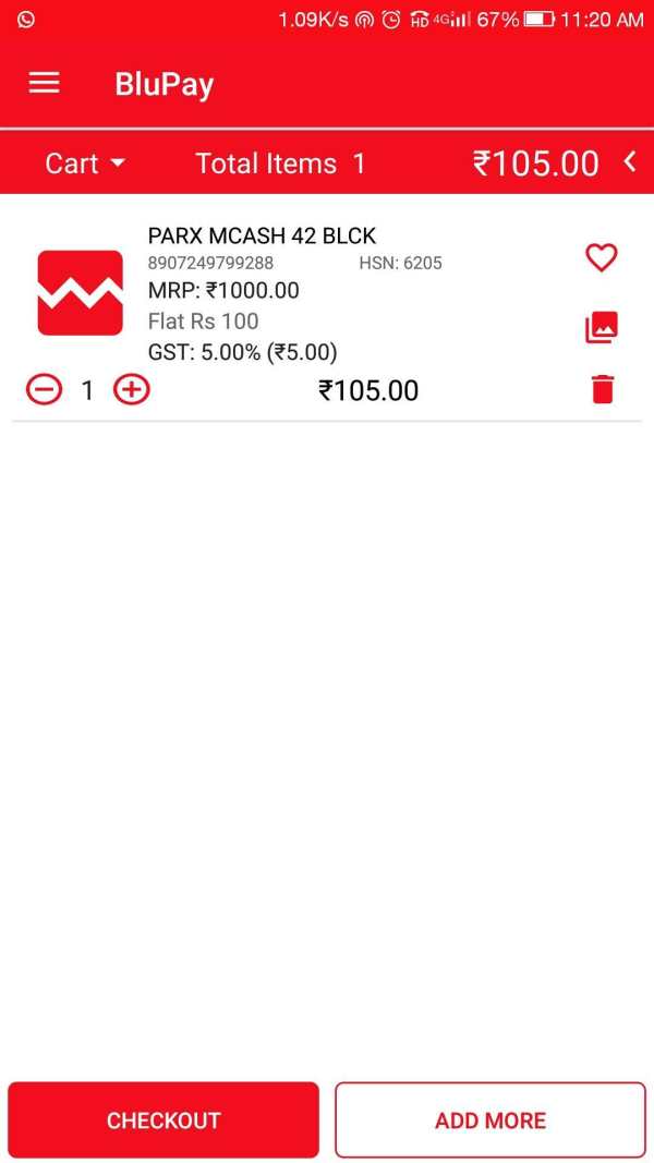 BluPay screenshot 2