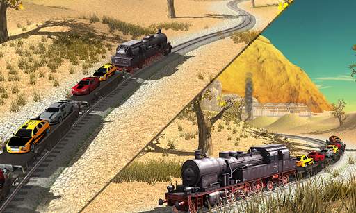 City Cargo Train Driving Simulator Free Train Game screenshot 1