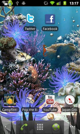 Coral Reef Lite Free Aqua Live screenshot 2