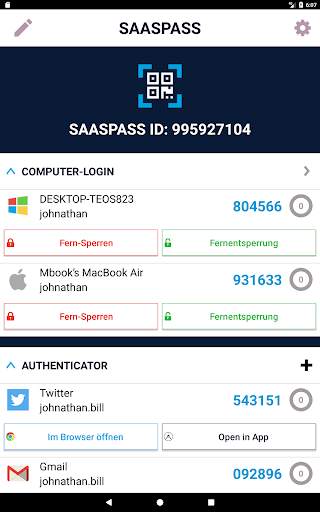 SAASPASS | Authenticator 2FA screenshot 9