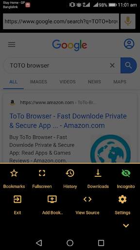 Toto Browser screenshot 4