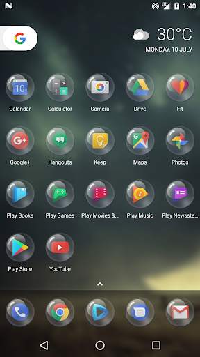 Bubble : Icon Mask for Nova Launcher screenshot 2