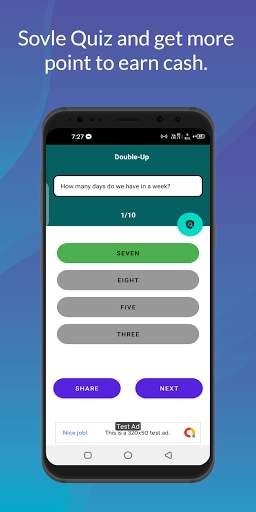 Double-Up: Play Quiz & Win Money स्क्रीनशॉट 7