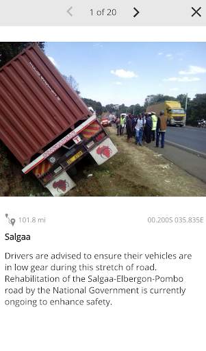 Road Black Spots in Kenya screenshot 2