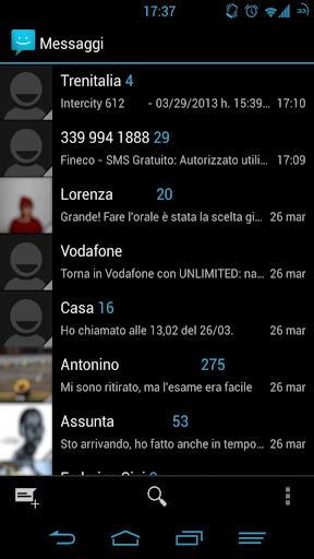 Blue Infinitum Theme - Light screenshot 4