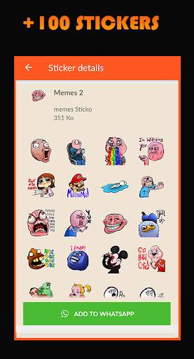 🔥 Memes Stickers for Whatsapp 2020 screenshot 3