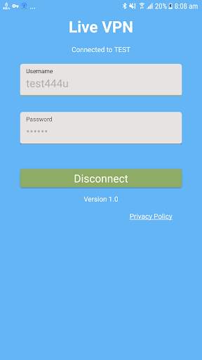 Live VPN screenshot 2