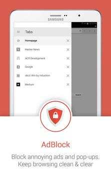4G Fast Browser & Adblock screenshot 6