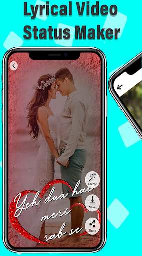 VDO lyrical video status maker : MV Mastar Video screenshot 1