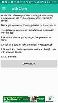 Whats Web Messenger Clone screenshot 1