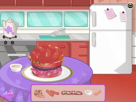 decorat humberger game cooking screenshot 5