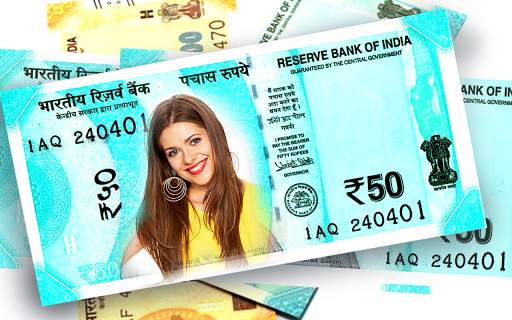 Indian Currency - NOTE Photo Frames Editor app screenshot 1