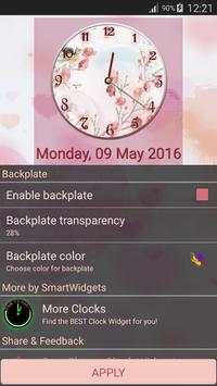 Flower Clock Widget screenshot 4