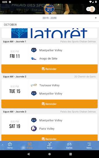 Montpellier Volley UC screenshot 7