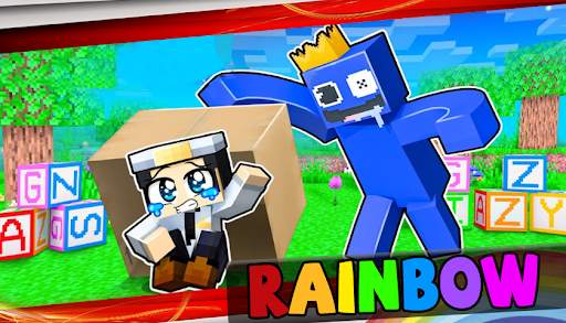 Rainbow Friends for Minecraft screenshot 1