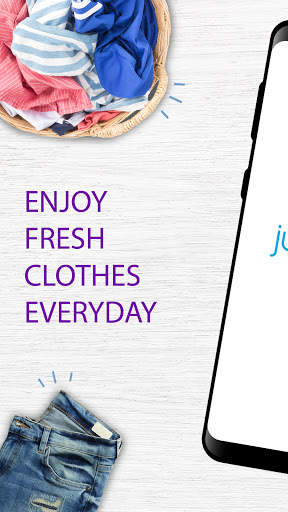 justclean Online Laundry Services screenshot 1