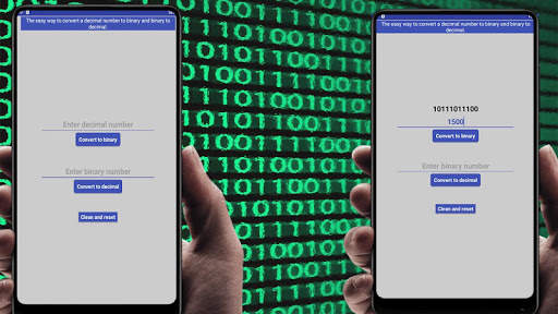 Decimal And Binary Converter 1 تصوير الشاشة