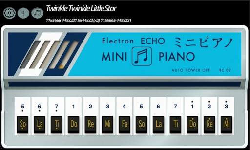 Electron Echo Mini Piano स्क्रीनशॉट 4